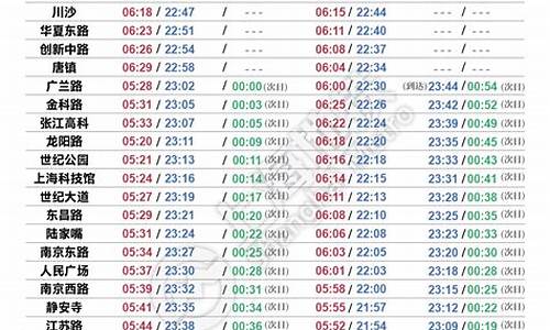 地铁时刻表查询_地铁时刻表查询2号线